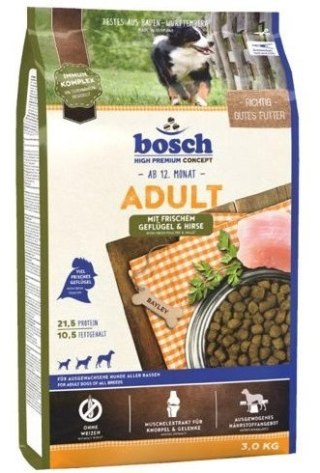 BOSCH Adult Poultry & Millet Drób I Proso 3kg