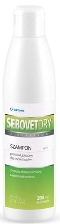 Eurowet Szampon Sebovet Dry 200ml