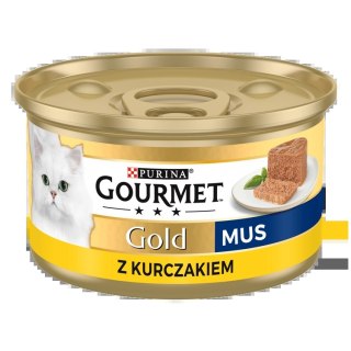 Purina Gourmet Gold mus z kurczakiem 85g
