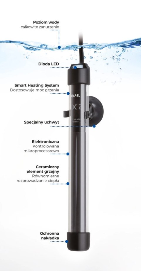 AQUAEL Grzałka FIX 2 50W