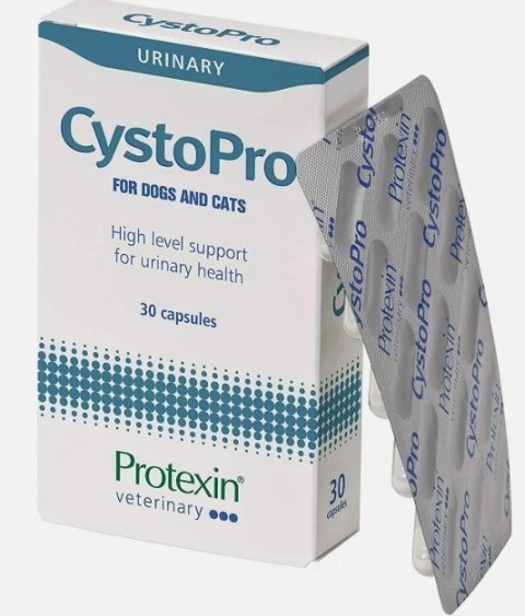 Protexin CystoPro 30 kapsułek dla psów i kotów - wsparcie dróg moczowych