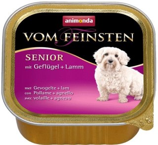 Animonda Dog Vom Feinsten Senior Drób Z Jagnięciną 150g