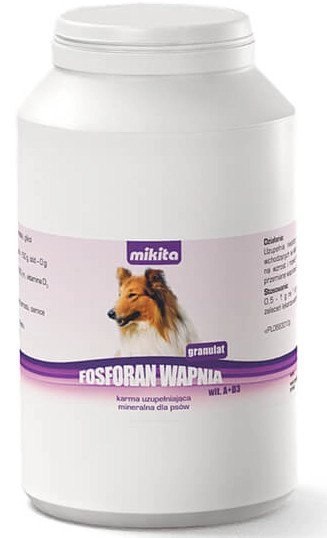 Mikita Fosforan Wapnia Wit. A+D3 Granulat 500g