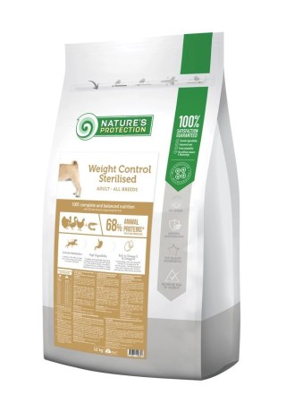 Nature's Protection Weight Control Sterilised Poultry & Krill 12kg