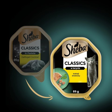 Sheba Classics Koktajl Drobiowy 85g