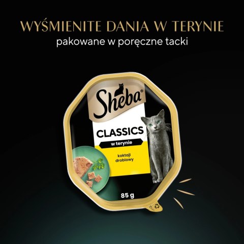 Sheba Classics Koktajl Drobiowy 85g