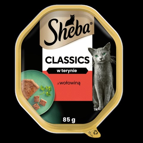 Sheba Classics Z Wołowiną 85g