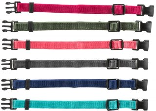 Trixie Junior Zestaw Obróżek Dla Szczeniąt Rozmiar S-M (Jasne) 6szt