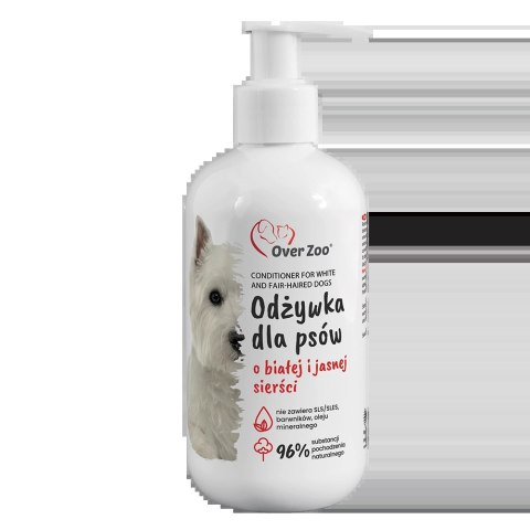 OVER ZOO Odżywka Dla Psa Do Białej I Jasnej Sierści 240ml