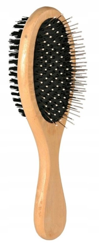 Trixie Szczotka Drewniana Dwustronna Dla Psa I Kota 5x17cm