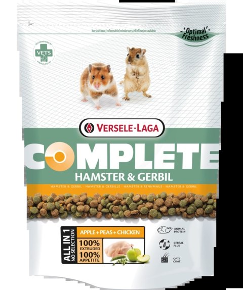 Versele-Laga Hamster&Gerbil Complete - Ekstrudat Dla Chomików 500g