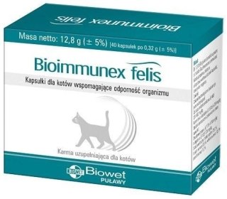 Biowet Bioimmunex Felis 40 Kapsułek