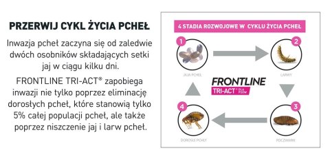 FRONTLINE Tri-Act Dla Psów 3x1ml