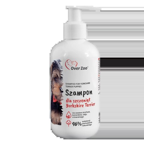 OVER ZOO Szampon Dla Szczeniąt Rasy Yorkshire Terrier 250ml