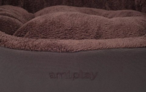 AMIPLAY Legowisko Elipsa Aspen Brązowe S