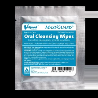 VETFOOD Maxi/Guard Oral Cleansing Wipes 10szt