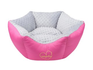 AMIPLAY Korona 2w1 Babydoll Jasnoszare L