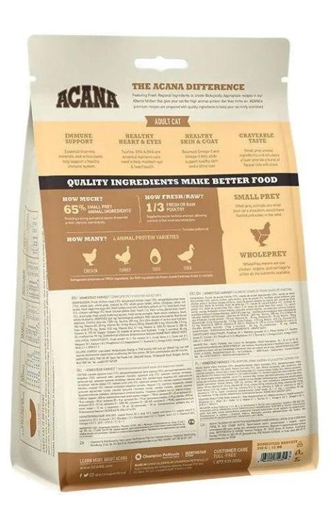 Acana Homestead Harvest Cat 340g