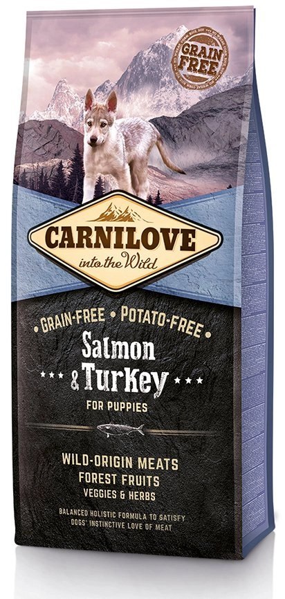 Carnilove Salmon & Turkey For Puppies 1,5kg