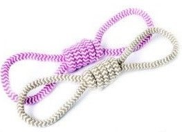 Dingo Przeciągacz Ze Sznura Dla Psa Różowy