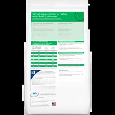 Hill's PD Prescription Diet Canine Weight Loss r/d 10kg
